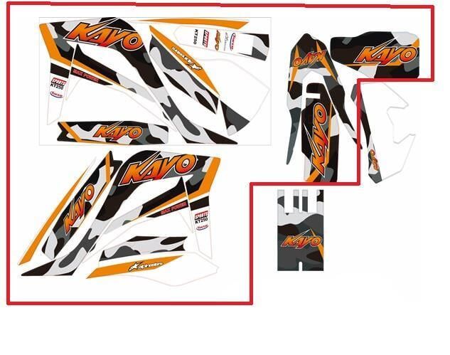 Kayo Kt 250 Stıcker Set
