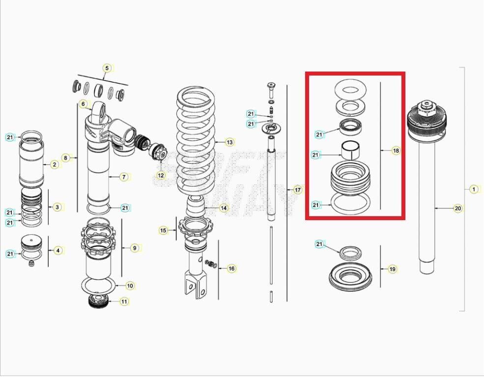 Guıde Rod Assy Beta Orj Yp B7-3