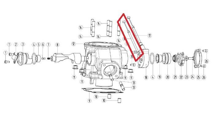 Kayo Kt 250 - Yuki Egzoz Köntol Valf Kablosu A3