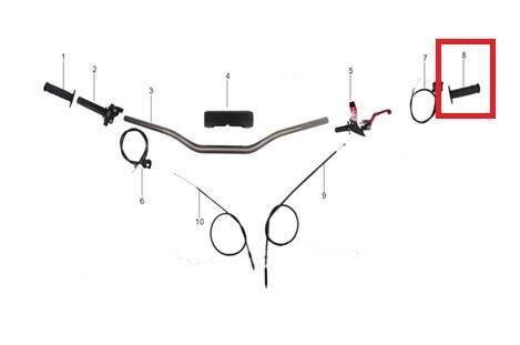 Kayo Kt 250 Sağ Elcik  B1