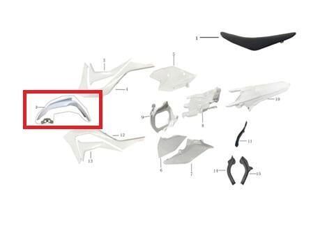 Kayo Kt 250 Ön Çamurluk