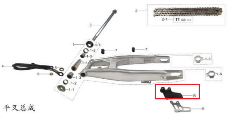 Kayo K2 Zincir Kılavuzu