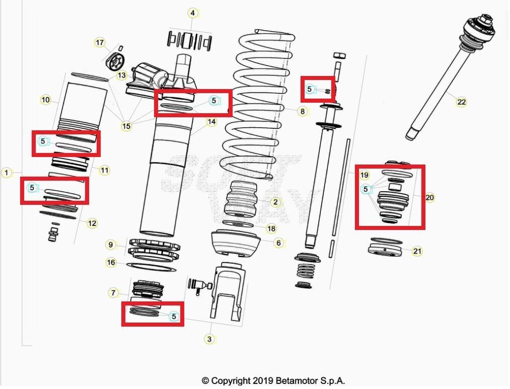 Gasket-Kıt Beta Orj Yp B7-3