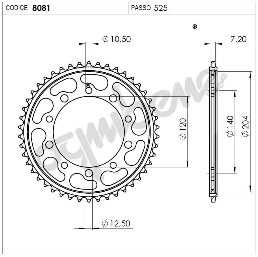 Suzukı Ognıbene Arka Dişli 42T