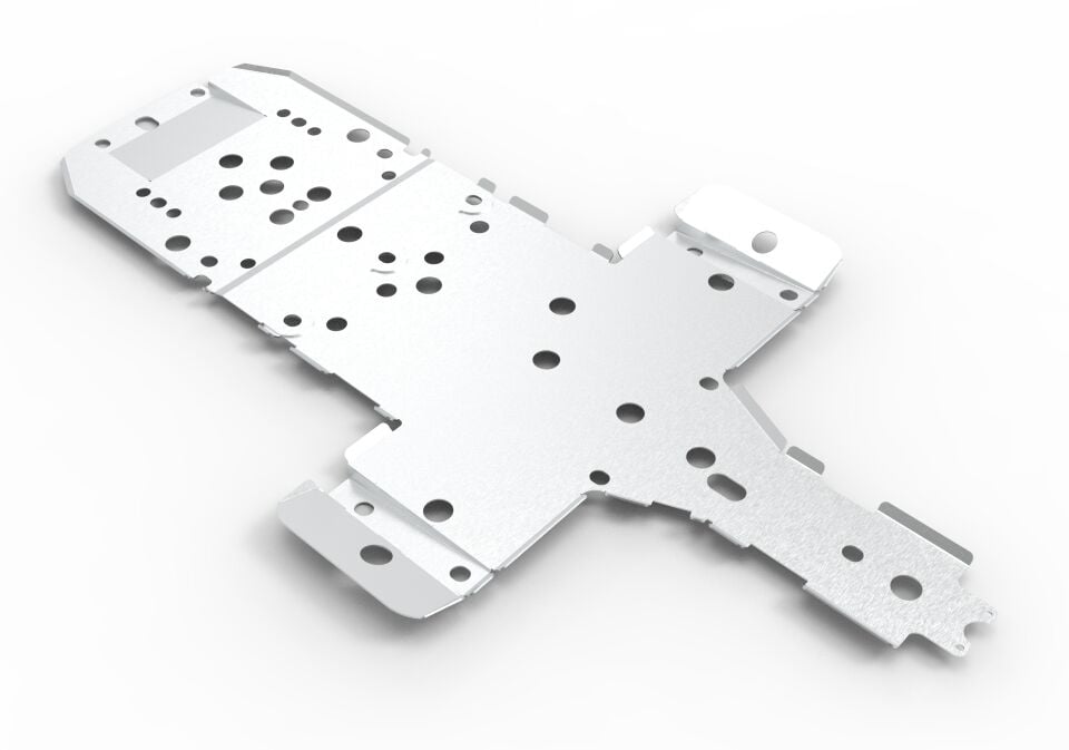 Polaris RZR 1000 EPS Uyumlu Alüminyum Alt Muhafaza (Karter Koruma)