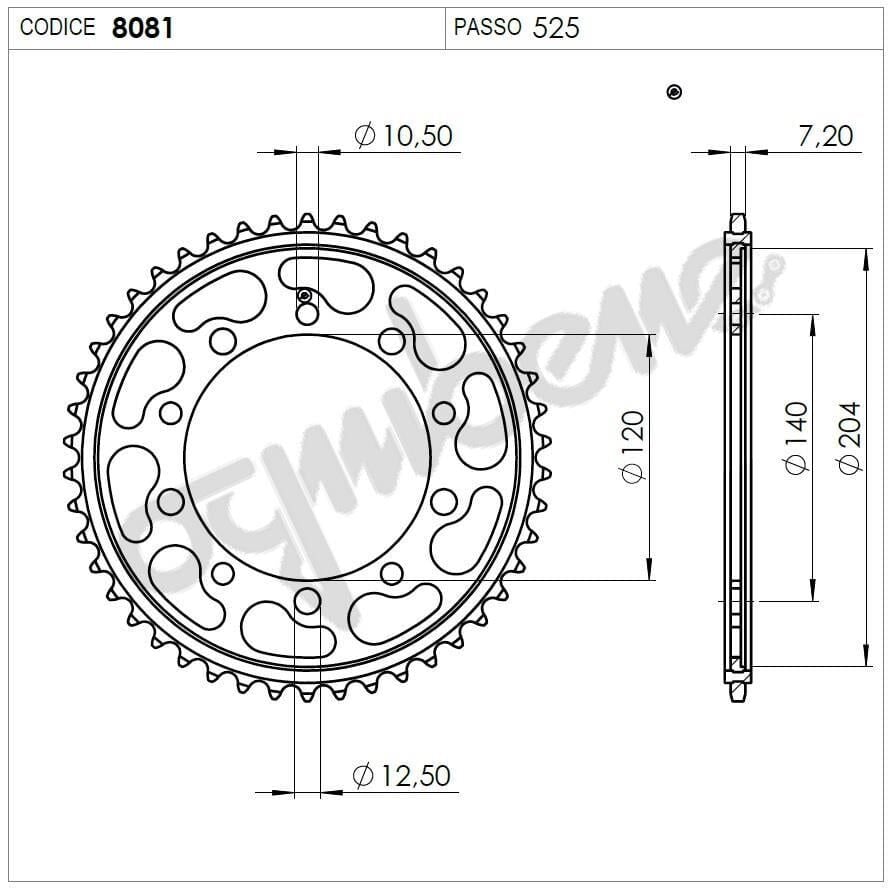 Suzukı Ognıbene Arka Dişli 49T