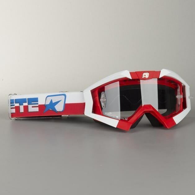 Ariete Riding Crows Goggle Beyaz Kırmızı