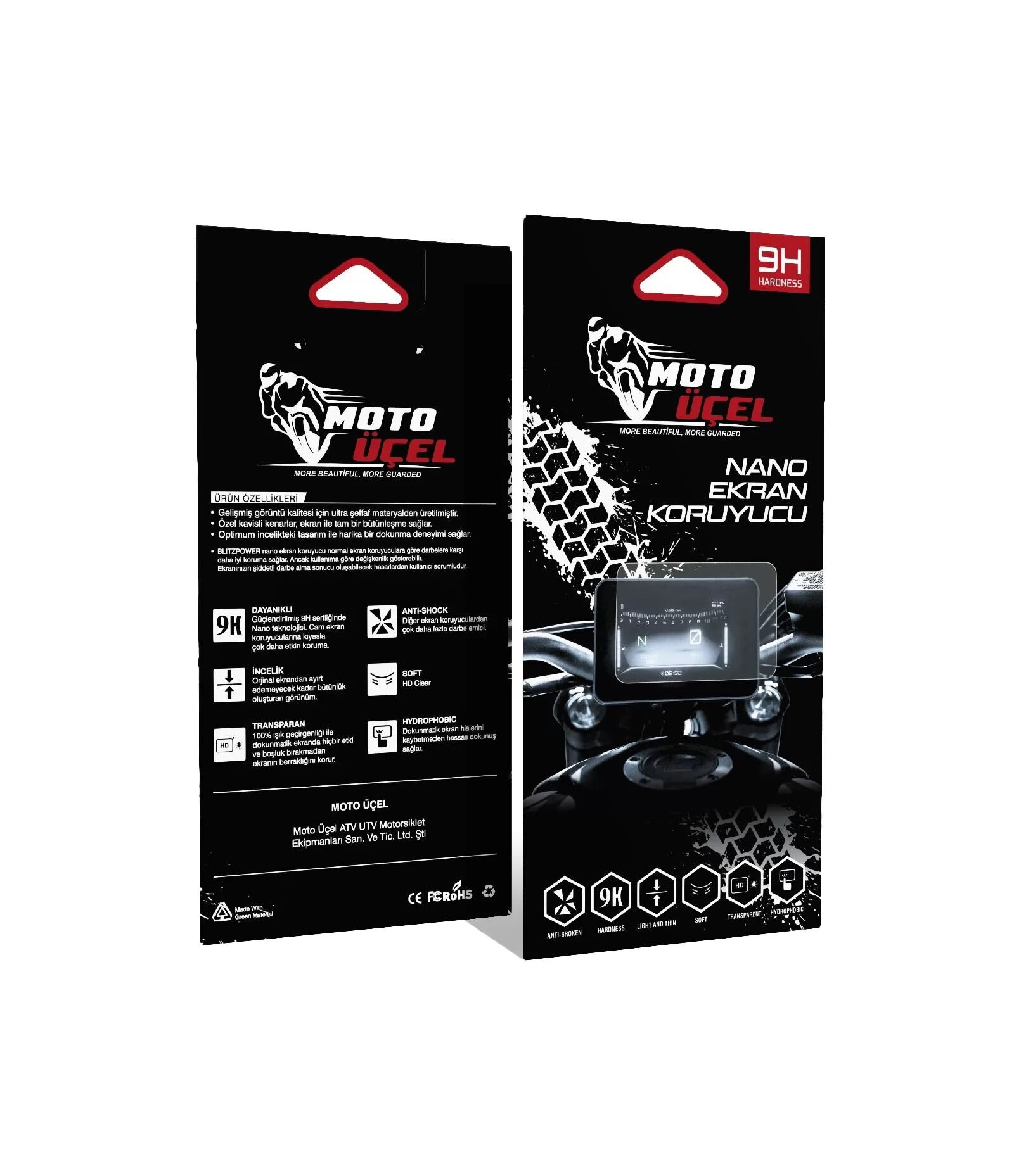 Polaris RZR Trail S Uyumlu Nano Kırılmaz Ekran Koruyucu