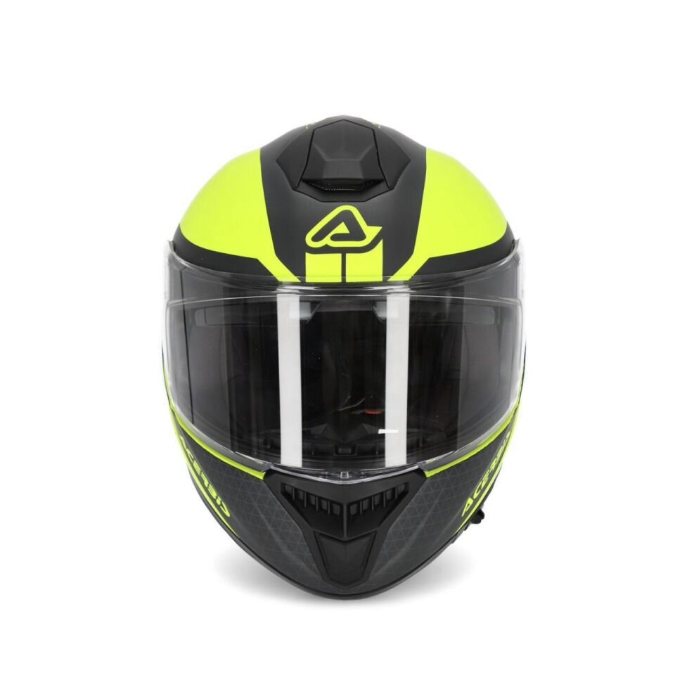 Acerbis Krapon Kask Siyah Sarı