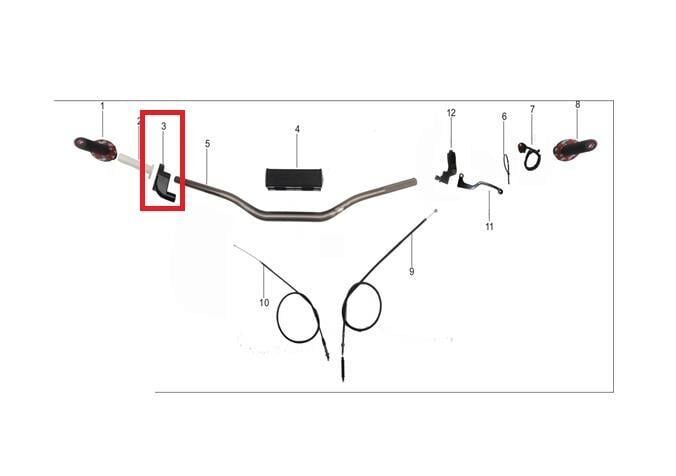 Kayo Tt 190 R Gaz Kolu
