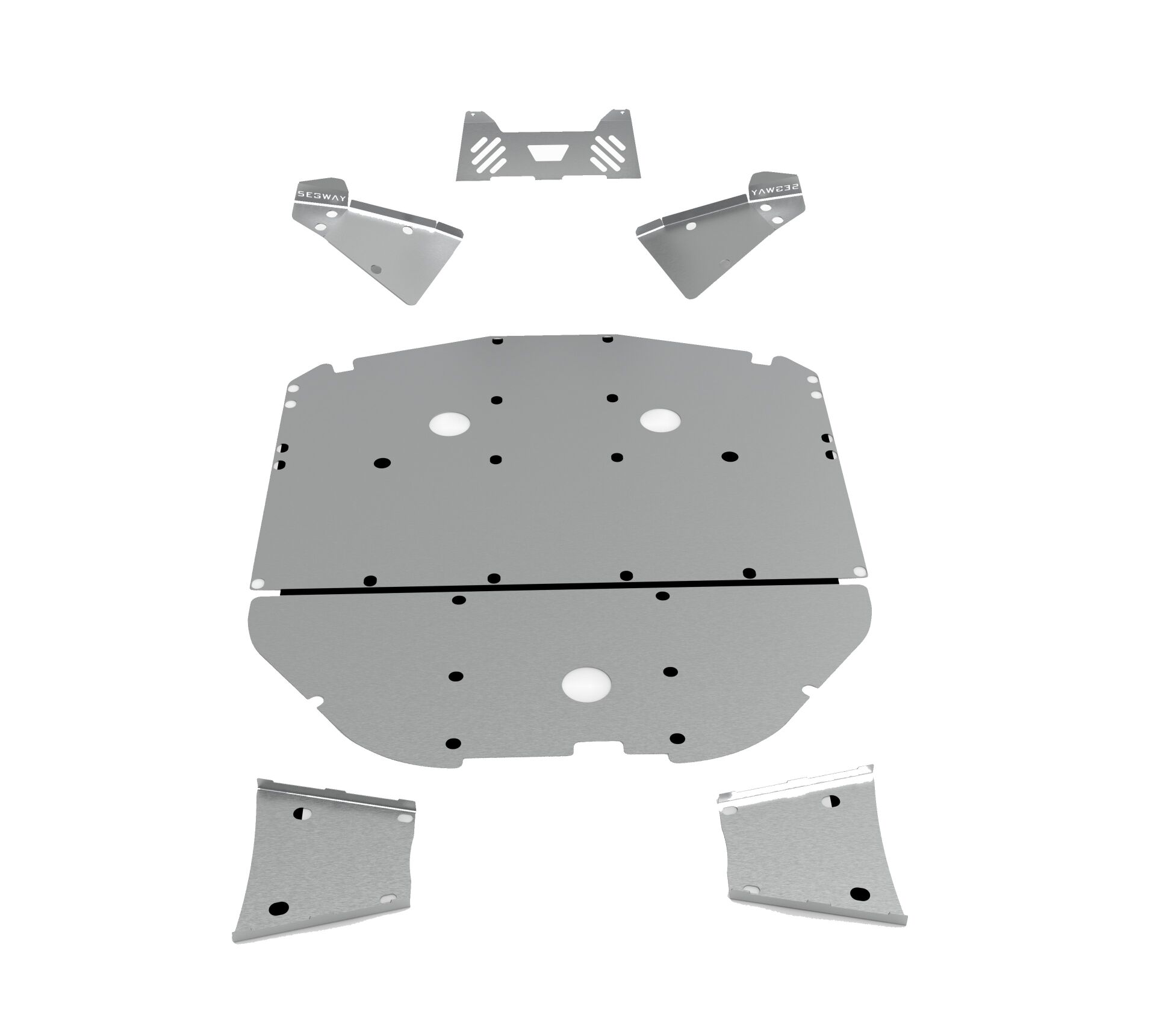Segway Fugleman UT10 Uyumlu Alüminyum Alt Muhafaza (Karter Koruma)