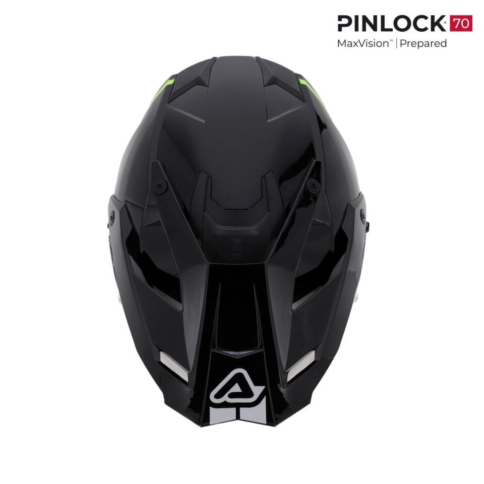 Acerbis Assault Graphıc 22-06 Kask Siyah Sarı