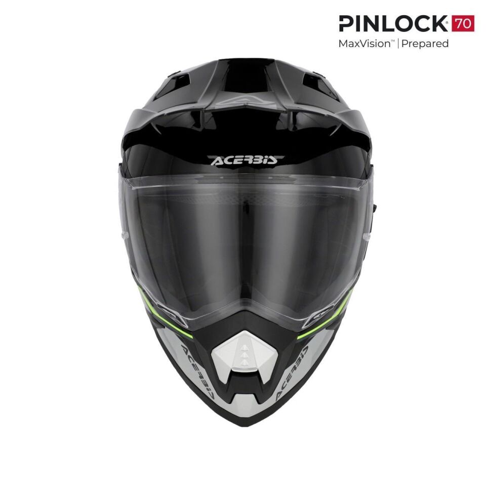 Acerbis Assault Graphıc 22-06 Kask Siyah Sarı