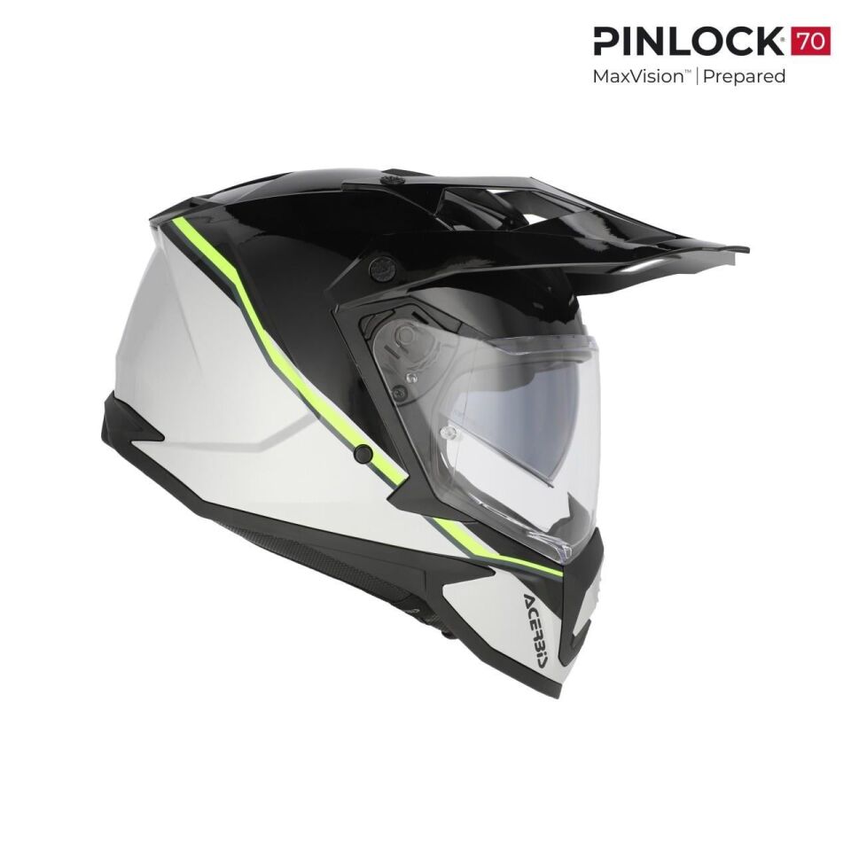 Acerbis Assault Graphıc 22-06 Kask Siyah Sarı