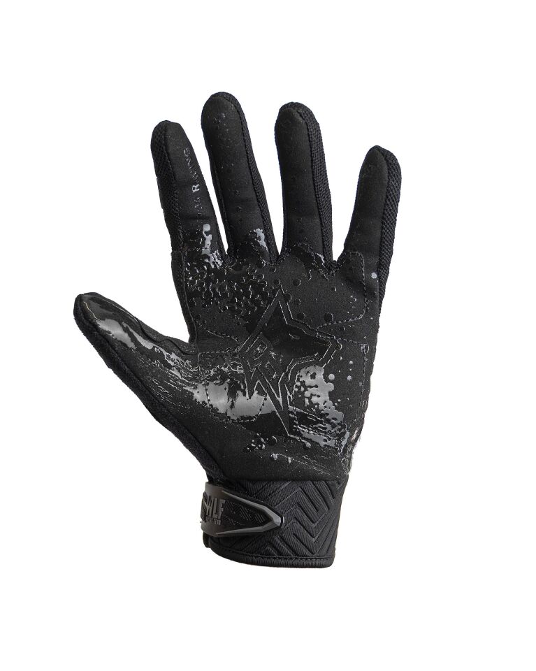 Wlf Racıng Mx Eldiven Siyah Gri