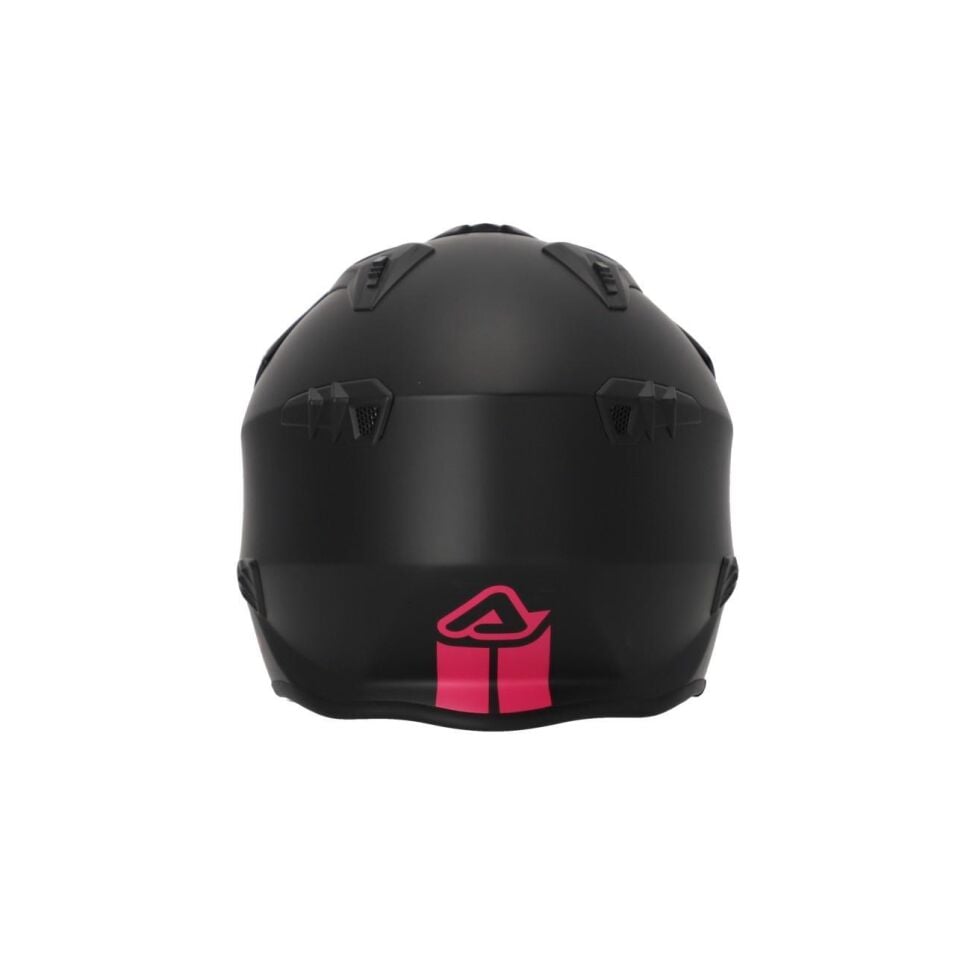 Acerbis Jet Arıa 22-06 Kask Siyah Pembe