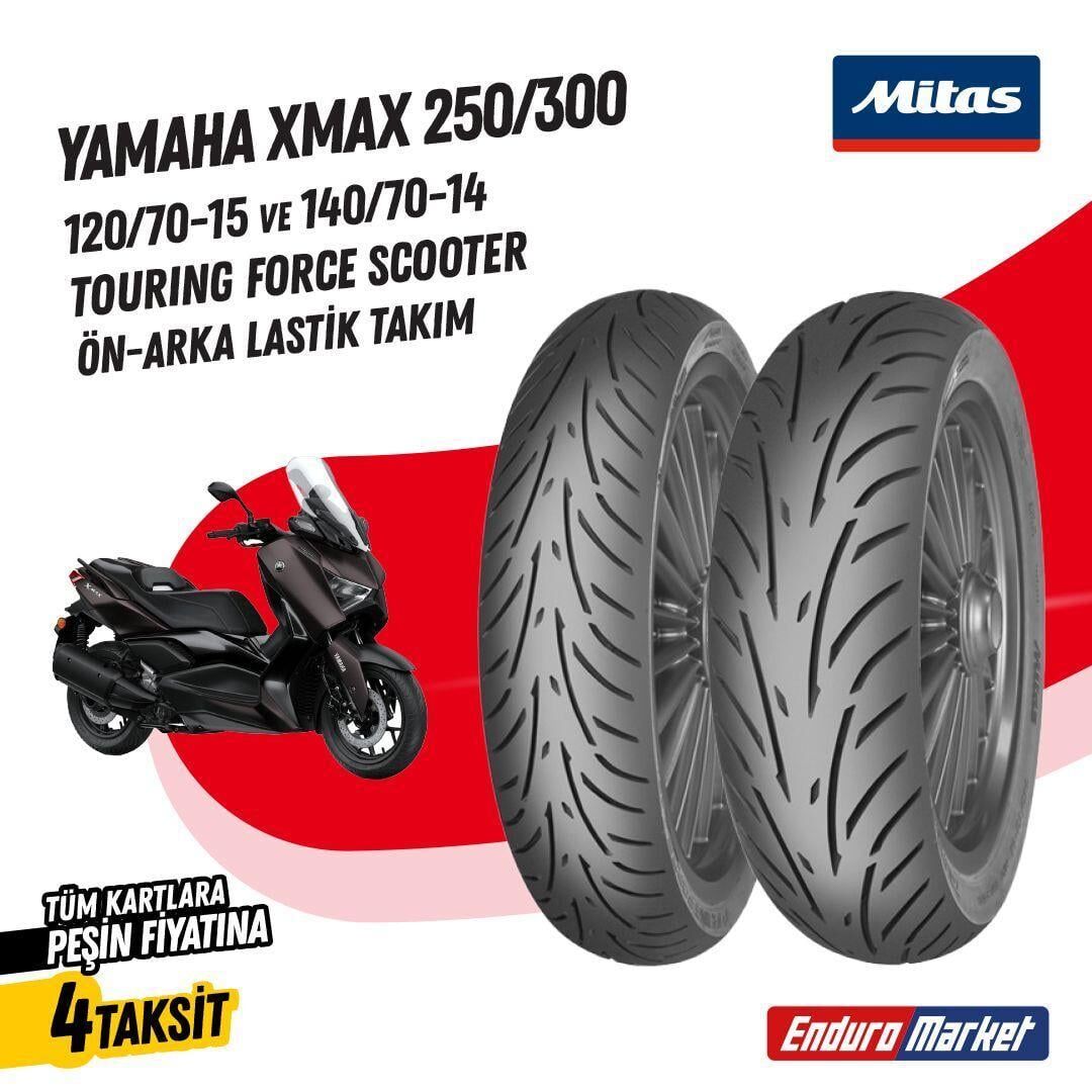 Yamaha Xmax 250 / 300 Mitas Tourıng Force Sc Lastik Takımı