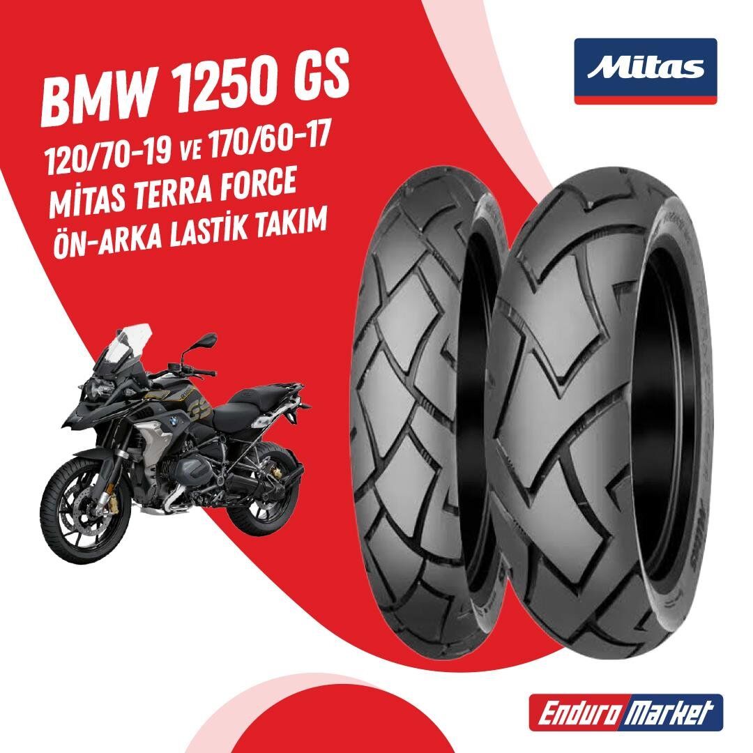 Bmw R 1250 Gs Mitas Terra Force Lastik Takımı