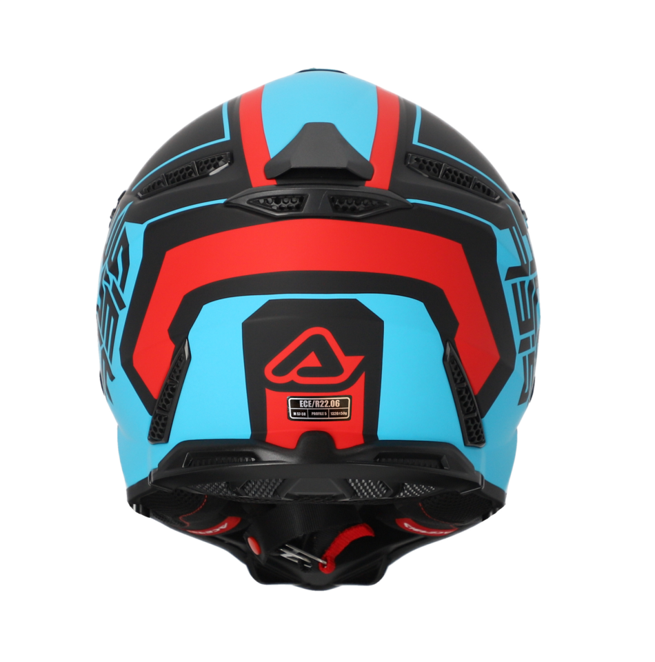 Acerbis Profıle 5 Kask Kırmızı Mavi