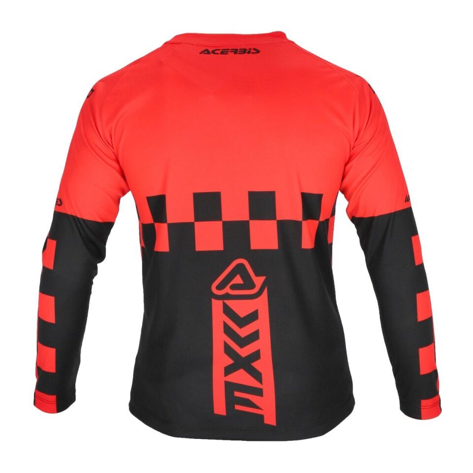 Acerbis Mx K-Kıd One Çocuk Jersey Kırmızı Siyah