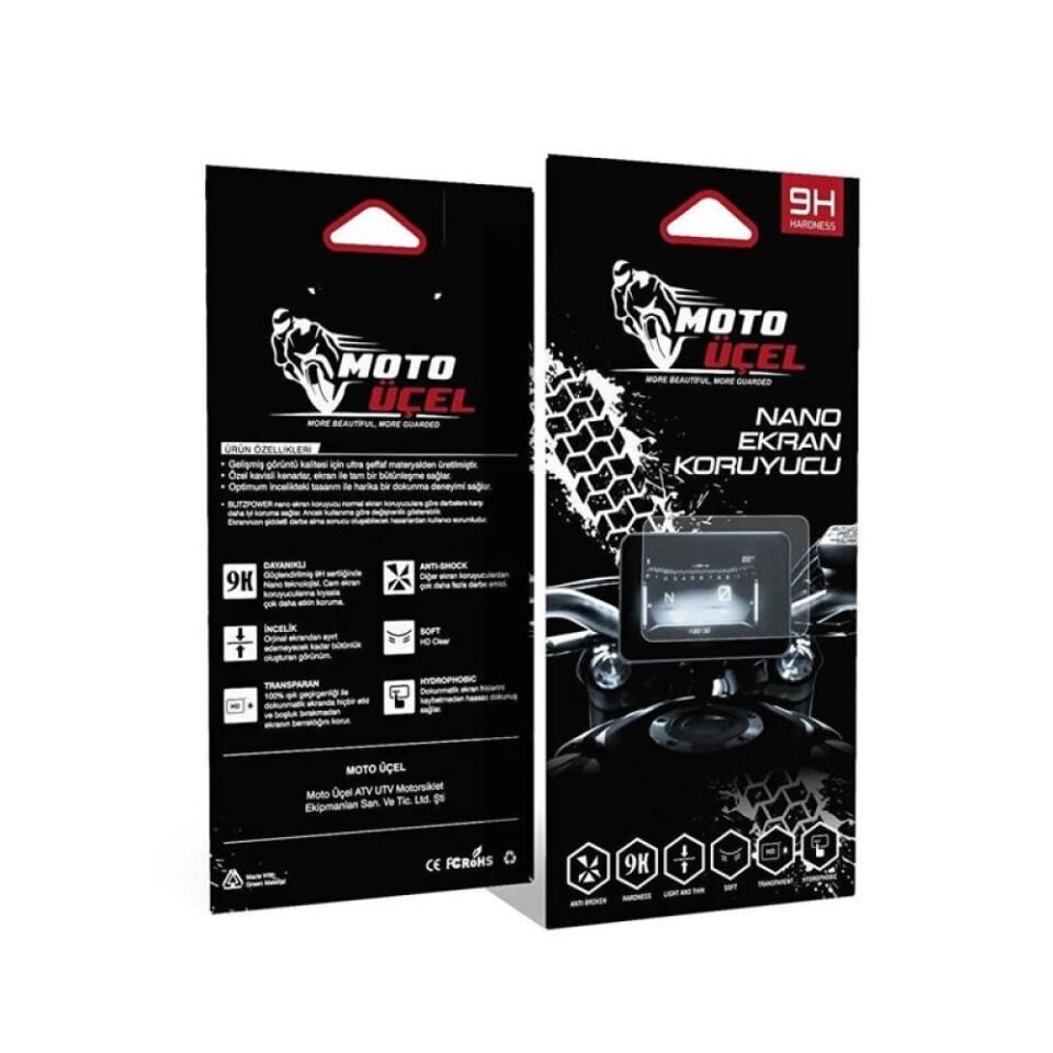 Cf Moto Nk 450 Nono Kırılmaz Ekran Koruyucu