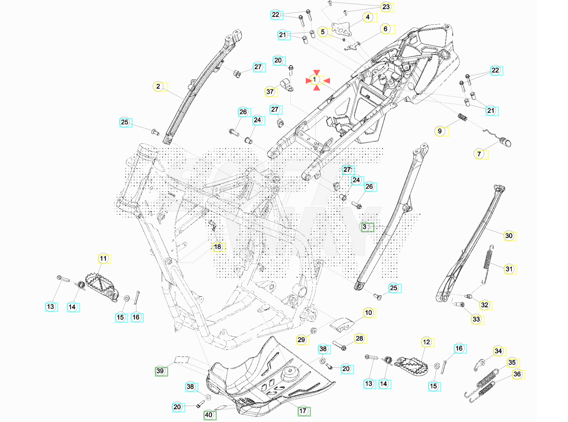 Arka Kuyruk Şasesi Beta Orj Yp