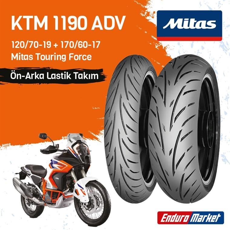 Ktm 1190 Adv Mitas Tourıng Force Lastik Takımı