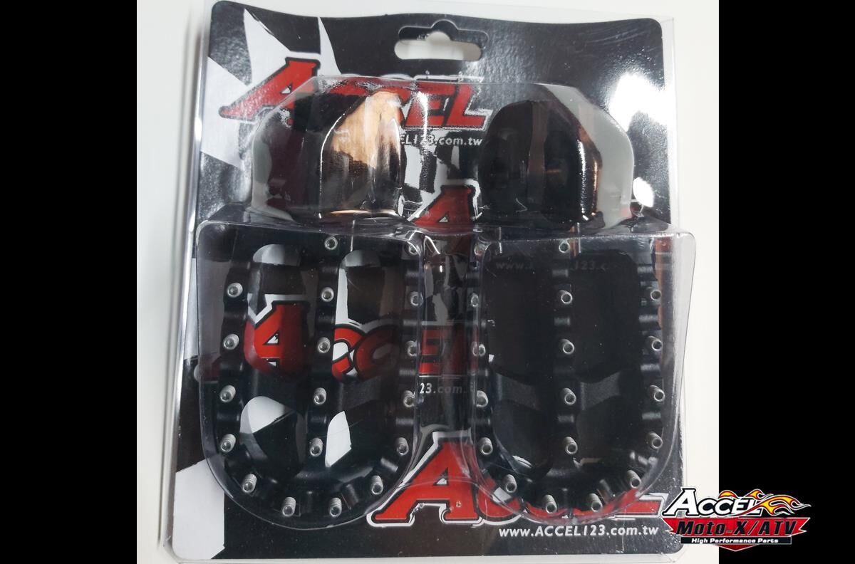 Accel Ktm Exc Ayak Pegi Siyah