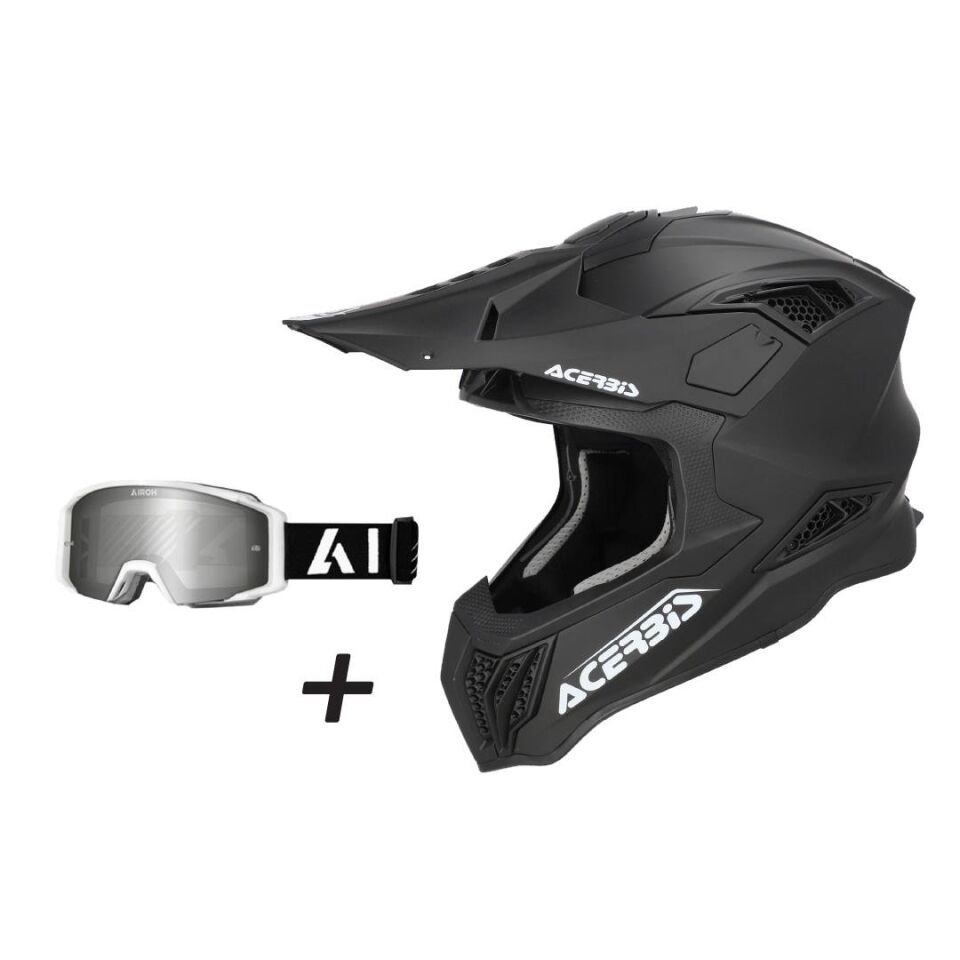 Acerbis Airstrike-X Kask Siyah