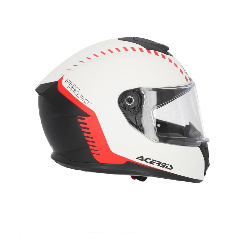 Acerbis Krapon 22-06 Kask Beyaz Yeşil