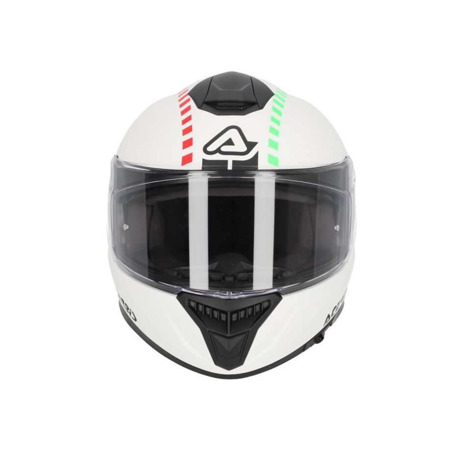 Acerbis Krapon 22-06 Kask Beyaz Yeşil
