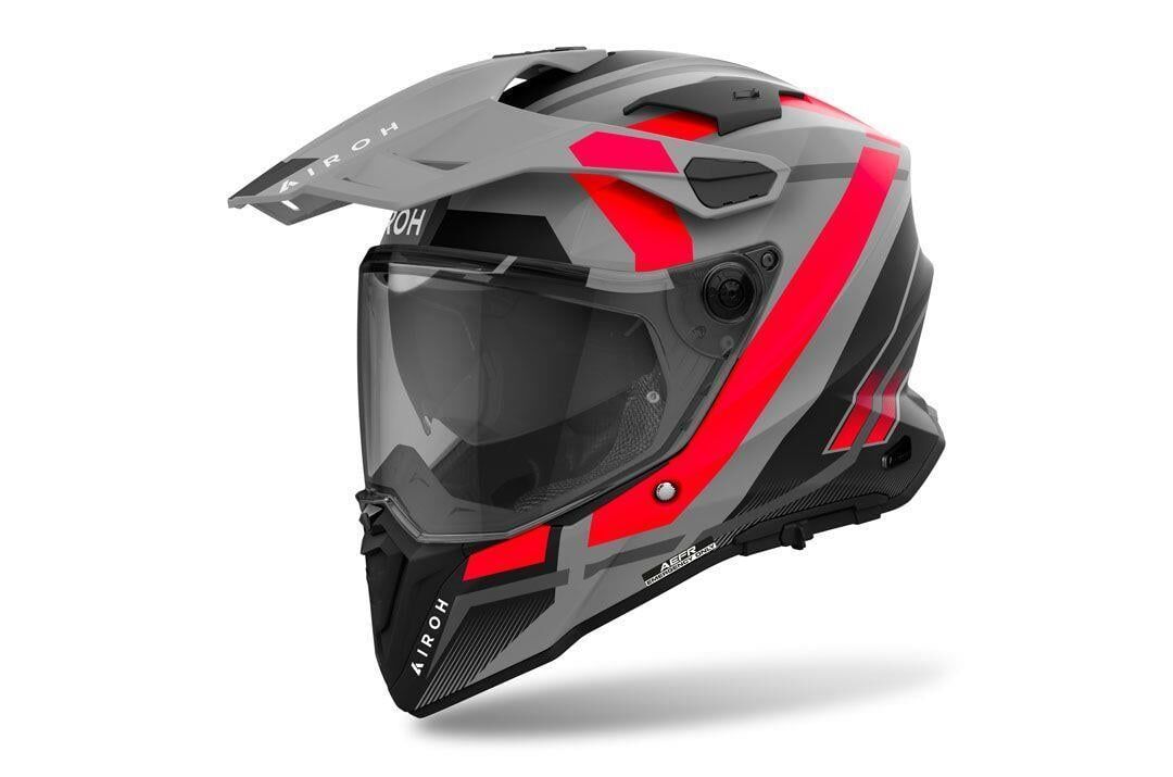 Airoh Commander 2 Mavıck Turuncu Mat Motosiklet Kaskı