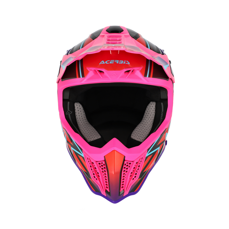 Acerbis Airstrike-X Kask Siyah Pembe