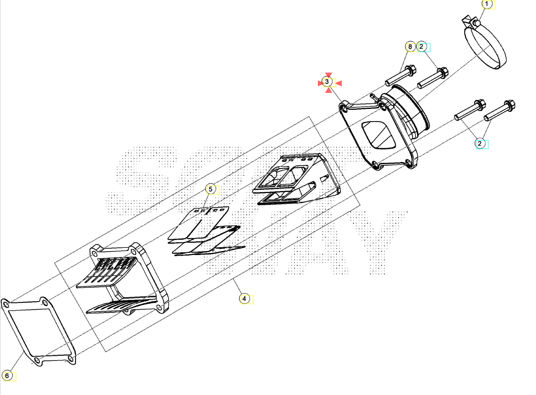 Beta RR 21-26Emme Manifoldu OEM B1-3