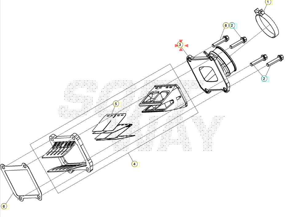 Beta RR 21-26Emme Manifoldu OEM B1-3