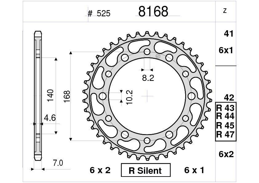 Bmw Ognıbene Arka Dişli 47T