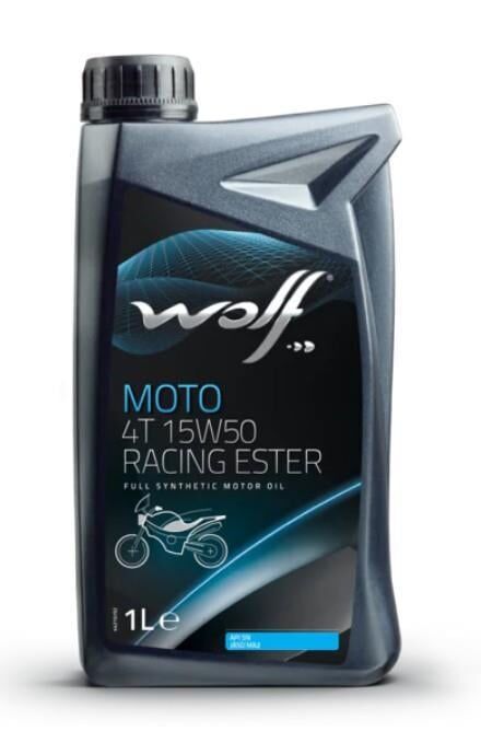 Wolf Moto 4T 15W50 Racing Ester 1L Motor Yağı