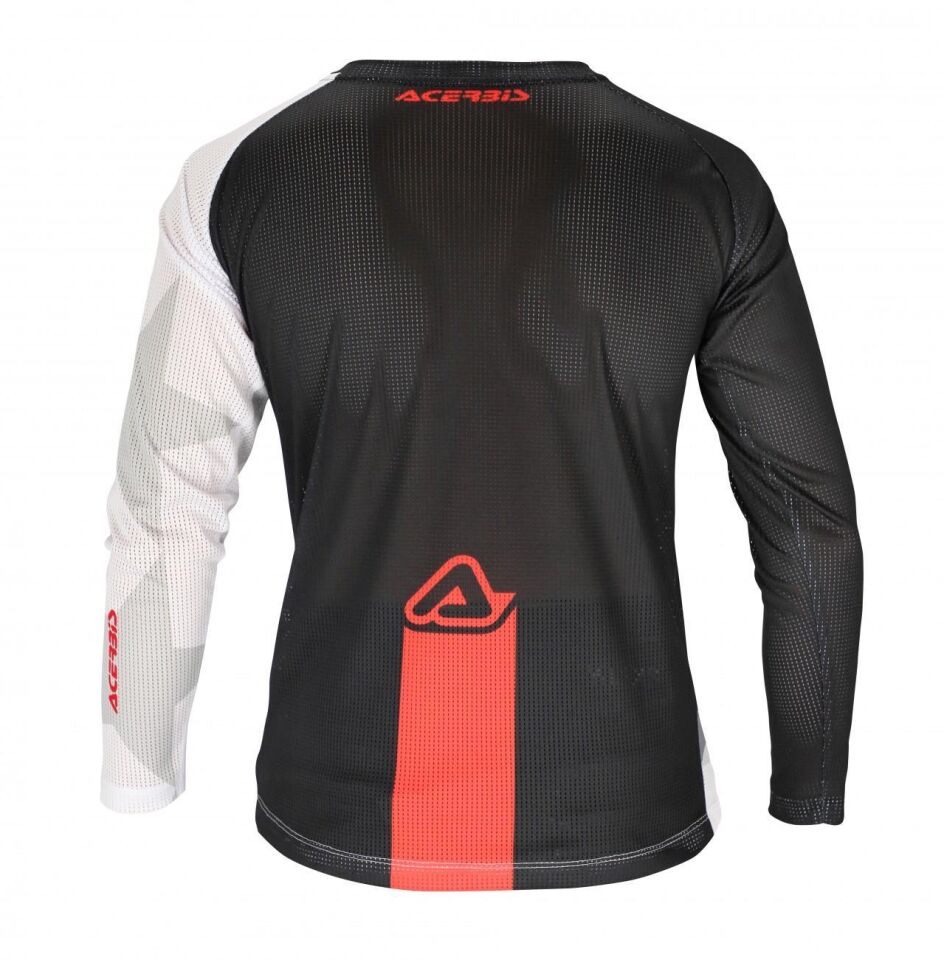 Acerbis Mx J-Wındy One Çocuk Jersey Siyah Beyaz