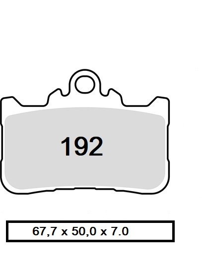 Trofeo Sinterli Fren Balatası