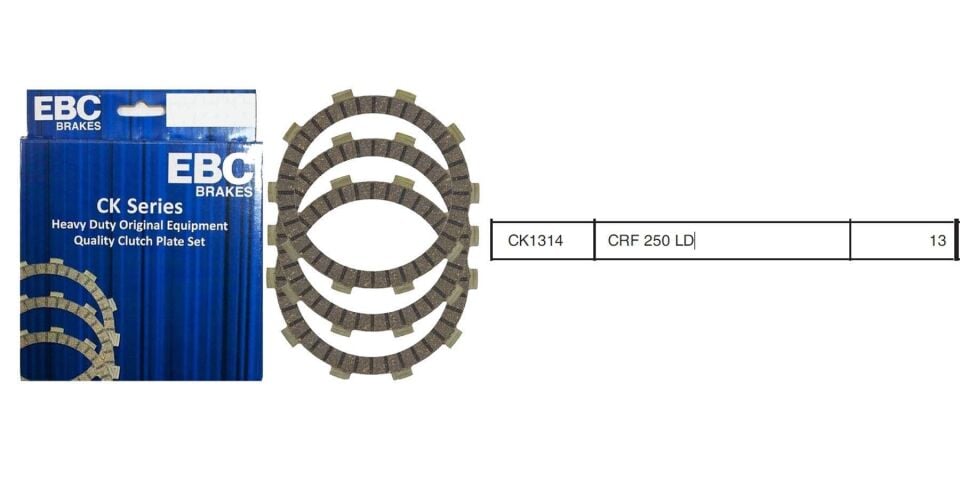 Honda CRF 250 L EBC DEBRİYAJ BALATASI