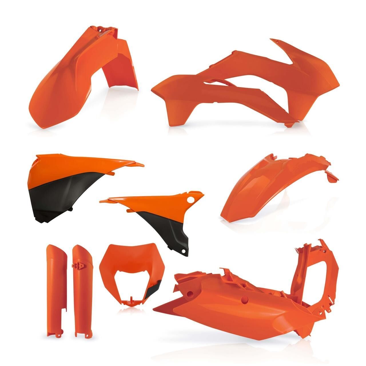 Acerbis Ktm Exc 14-16 Full Grenaj Set Turuncu