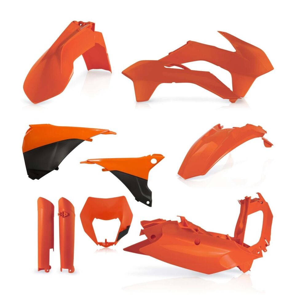 Acerbis Ktm Exc 14-16 Full Grenaj Set Turuncu