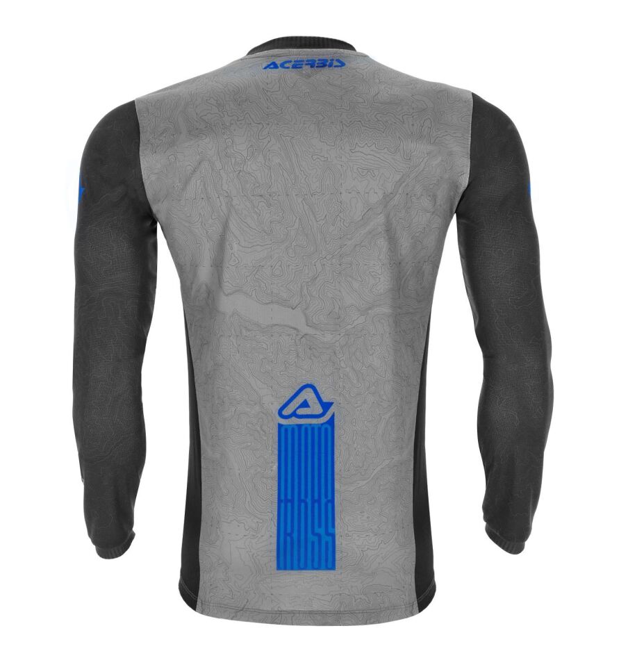 Acerbis Mx J-Track One Jersey Gri Mavi