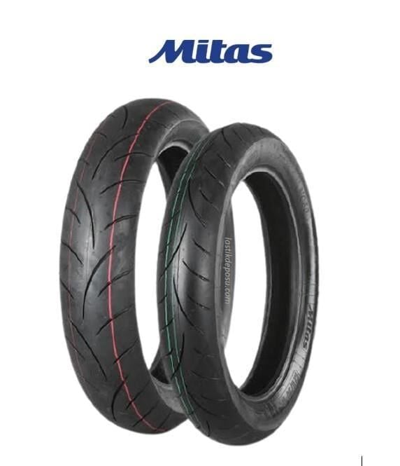 100/80-17 - 130/70-17 Mitas MC50 Ön Arka Takım Lastik