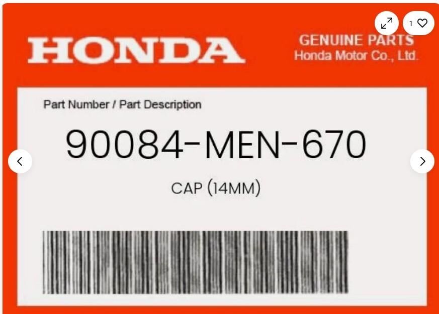 Honda XR 650 Eğzantrik Mili Parçası