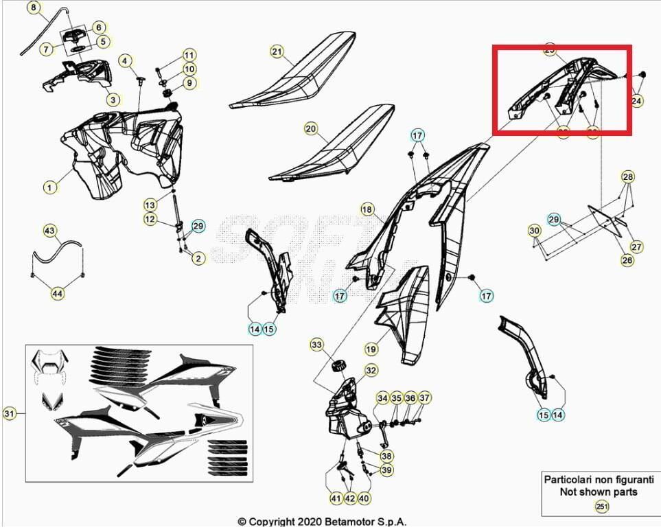 LICENSE PLATE HOLDER BLACK RR BETA ORJ YP