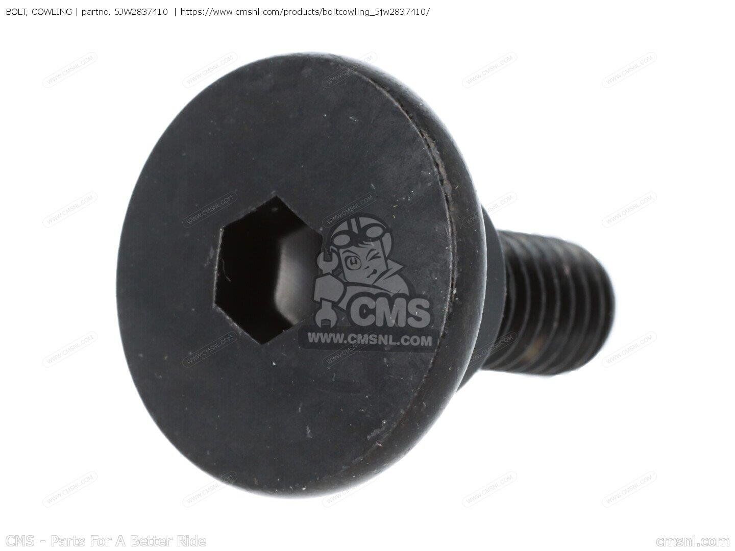 Yamaha WR–YZ 450 Motor Üst Kapak Vidası