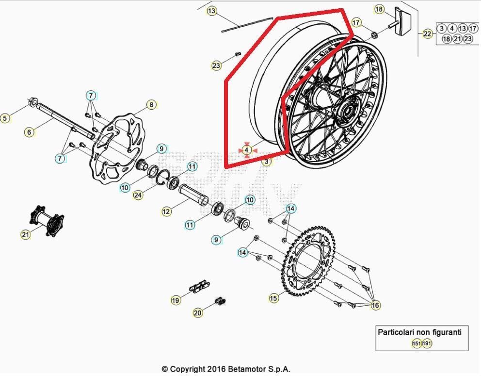 Flap 17/18.25 Beta Orj Yp B13-1
