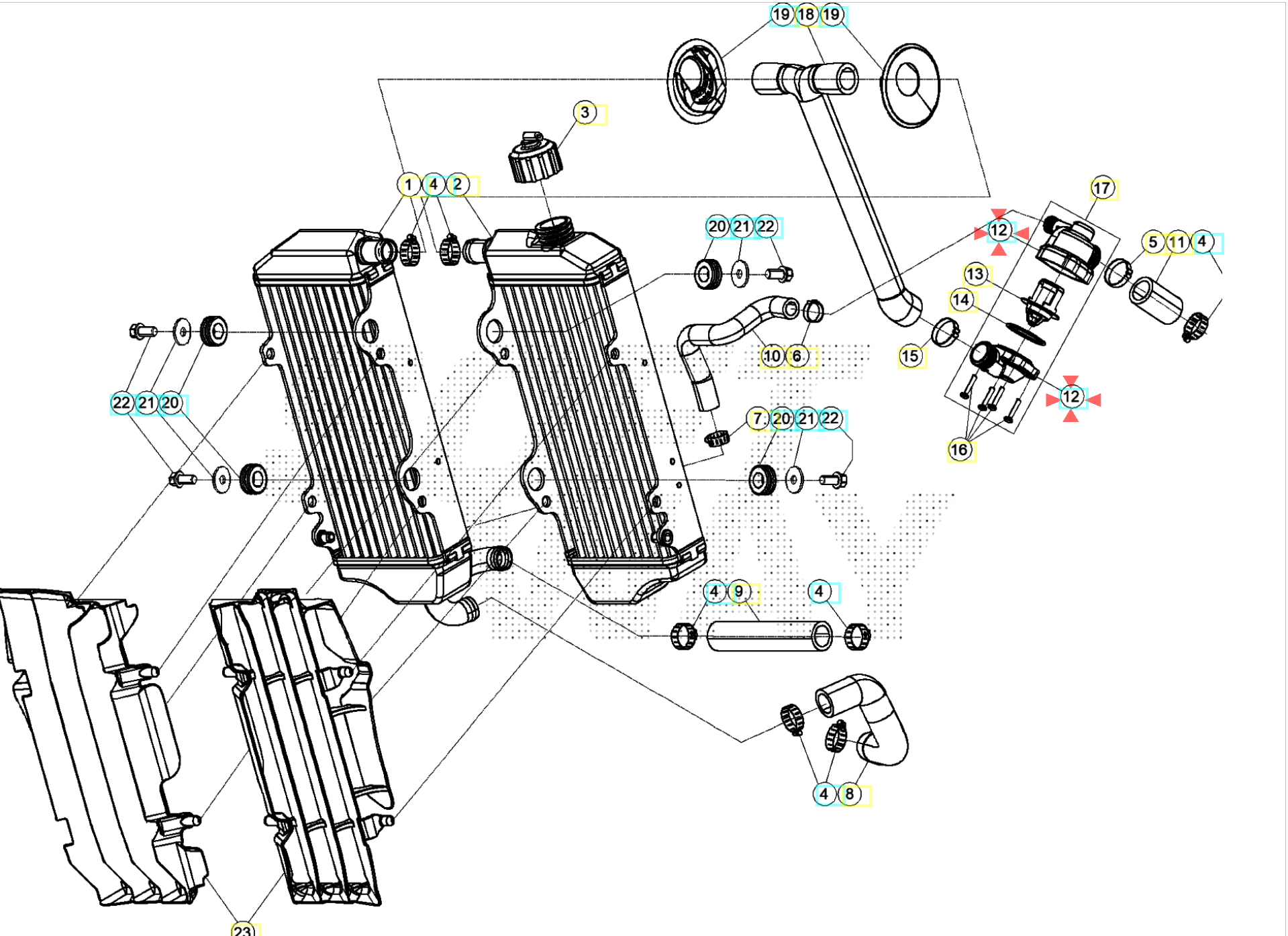 Thermostat Case Beta Orj Yp B13-2