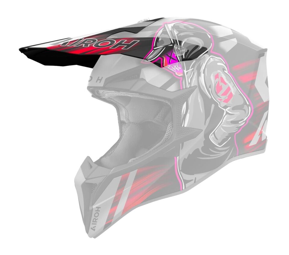 Airoh Wraap Cyber Red Matt Kask Tereği